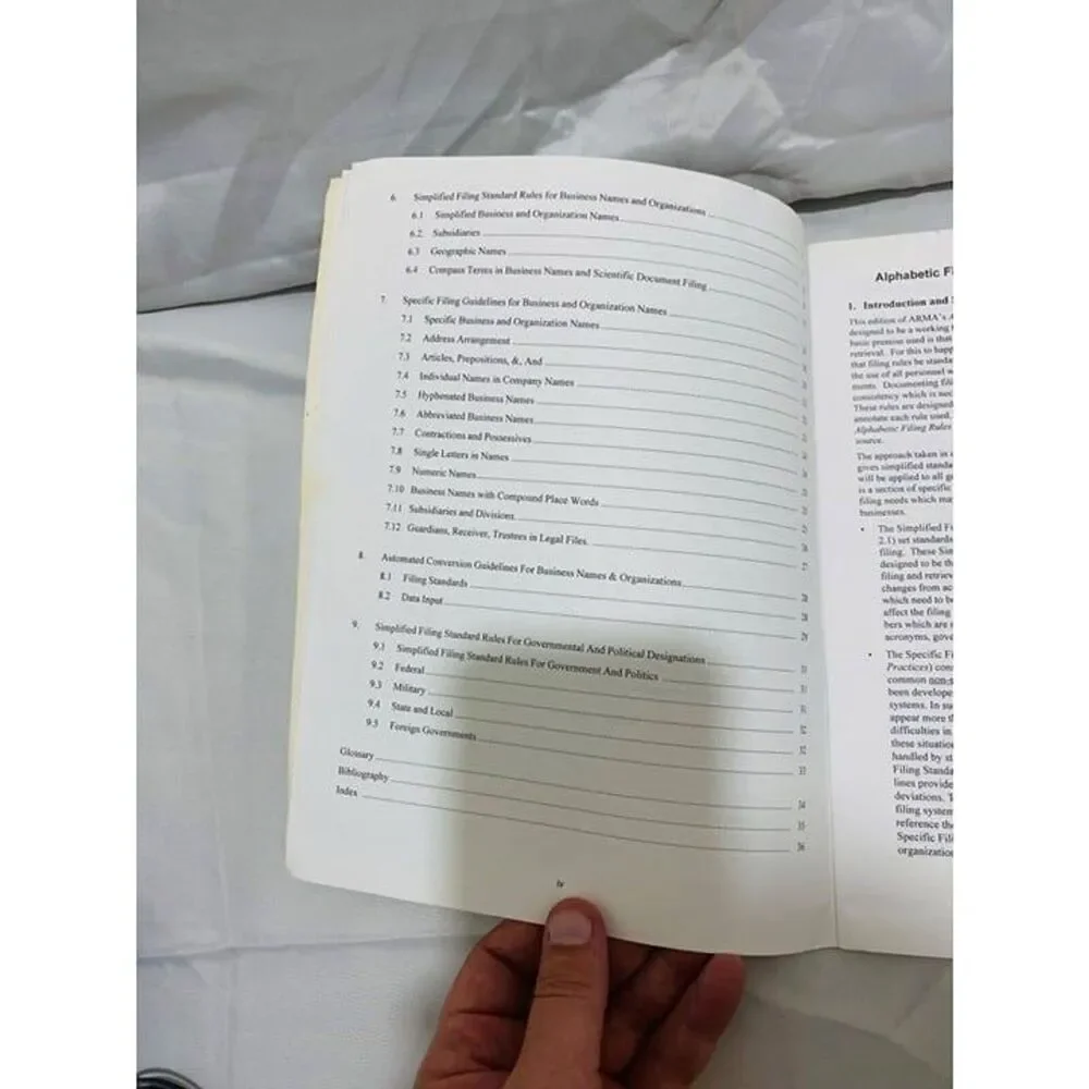 Alphabetic Filing Rules Second Edition by ARMA International Vintage 1997